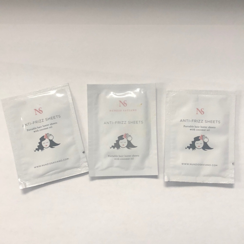 Nunzio Saviano 3 anti frizz sheets